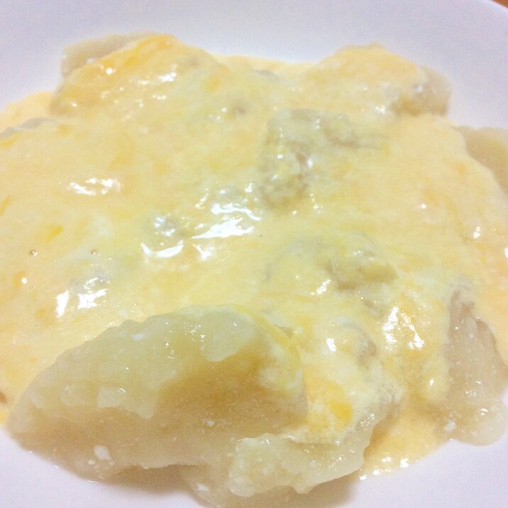 片栗豆腐チーズソース